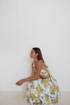 MALIBU MAXI SKIRT (YELLOW LIBERTY FLORAL)