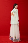 ZELDA EMBROIDERED BLAZER (CHAMPAGNE)