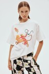 MEAGAN CHEETAH T-SHIRT (CREAM)