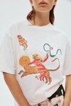 MEAGAN CHEETAH T-SHIRT (CREAM)