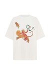 MEAGAN CHEETAH T-SHIRT (CREAM)