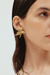 HERO STAR AND MOON EARRING (GOLD)