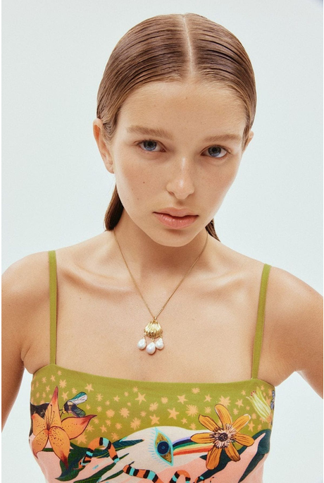 HERO SHELL NECKLACE (GOLD)