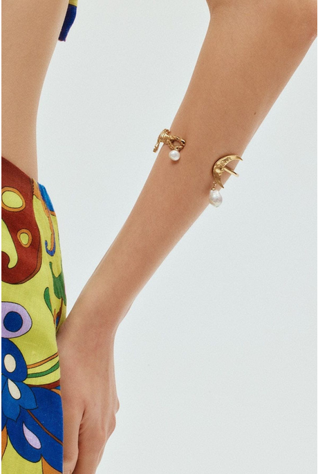 HERO SCORPION MOON BRACELET (GOLD)