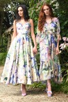 FRILLS AND CHILLS DRESS (PASTEL FLORAL)
