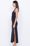 ULA ASYM MAXI DRESS (BLACK)