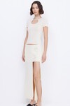 CASPIAN KNIT TOP (MILK)