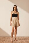 SABBIA WIDE LEG SHORT (SAND/BLACK)
