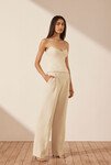 VENTO PANELLED BUSTIER (BONE)