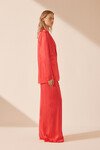 LYDIE SINGLE BREASTED BLAZER (POPPY RED)