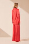 LYDIE SINGLE BREASTED BLAZER (POPPY RED)