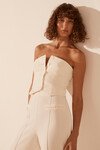 AMURA BUTTON UP BODICE (CREAM)