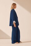 IRENA PATCH POCKET BLAZER (OCEAN)