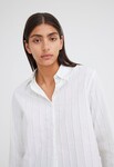 CART SHIRT (WHITE/NAVY STRIPE)