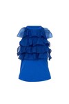 ALWAYS A FRILL TOP (BLUE)