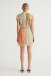 LAUDE PANELLED MINI DRESS (MULTI)