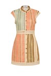 LAUDE PANELLED MINI DRESS (MULTI)