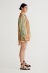 LAUDE PANELLED BLOUSE (MULTI)