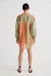 LAUDE PANELLED BLOUSE (MULTI)