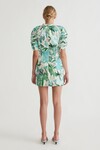 PLATO LACE UP MINI DRESS (HARBOUR BLUE)
