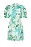 PLATO LACE UP MINI DRESS (HARBOUR BLUE)