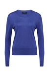 SILK CREW JUMPER (SAPPHIRE BLUE)