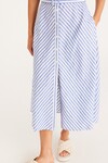 AEGEAN LINEN DRESS (BLUE STRIPE)