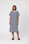 WEEKDAY MIDI DRESS (NAVY STRIPE)