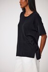 LEISURE KNIT TEE (BLACK)