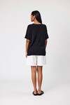 LEISURE KNIT TEE (BLACK)