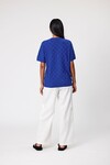 BASKET WEAVE TEE (COBOLT)