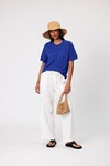BASKET WEAVE TEE (COBOLT)