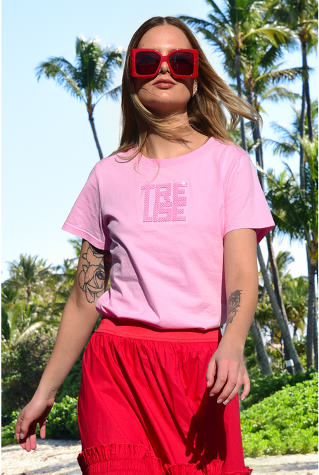 HEART OF SPARKLES T-SHIRT (PINK)