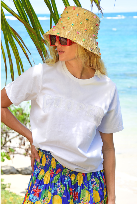 SPARKLE PARTY T-SHIRT (WHITE)