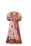 WRAP IT UP DRESS (CANDY SHELLS)