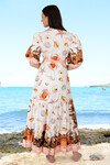 WRAP IT UP DRESS (PINK/BLACK SHELLS)