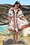 SEAS EVERY MOMENT DRESS (PINK/BLACK SHELLS)