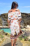 SEAS EVERY MOMENT DRESS (PINK/BLACK SHELLS)