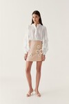FAITH RUFFLE BLOUSE (IVORY)