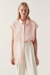SOLANA OVERSIZED SHIRT (SOFT PINK)