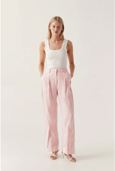 INSIGHT DECONSTUCTED PANT (SOFT PINK)