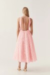 QUINTELLE BACKLESS MIDI DRESS (SOFT PINK)