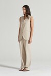 THE GABRIEL VEST (OAT STRIPE)