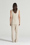 THE GABRIEL VEST (OAT STRIPE)