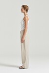 THE GABRIEL TROUSER (OAT STRIPE)