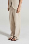 THE GABRIEL TROUSER (OAT STRIPE)