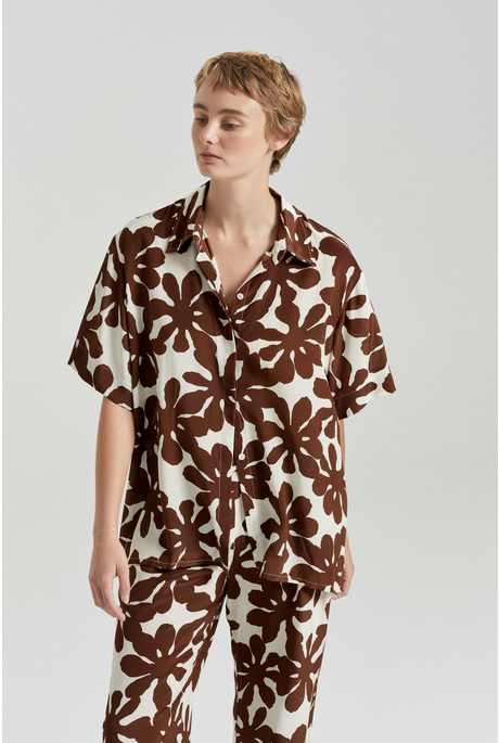 THE BENITA SHIRT (BOTANICA PRINT)