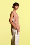 Cotton Vest (Pink)