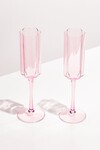 WAVE FLUTE / SET OF TWO (PINK)