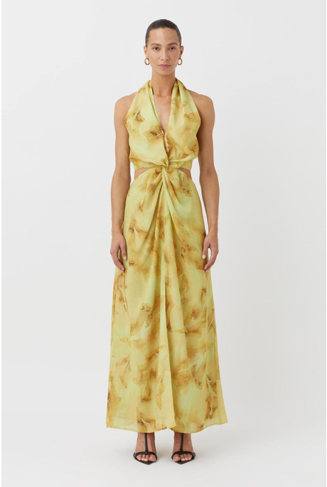 KOA CACOON MAXI DRESS (KOA PRINT)